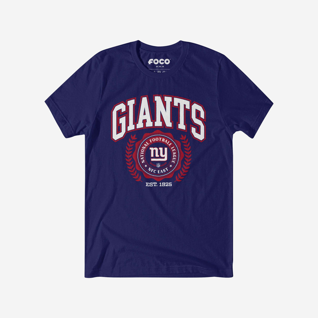 FOCO New York Giants Team Crest T-Shirt Navy / XL 2