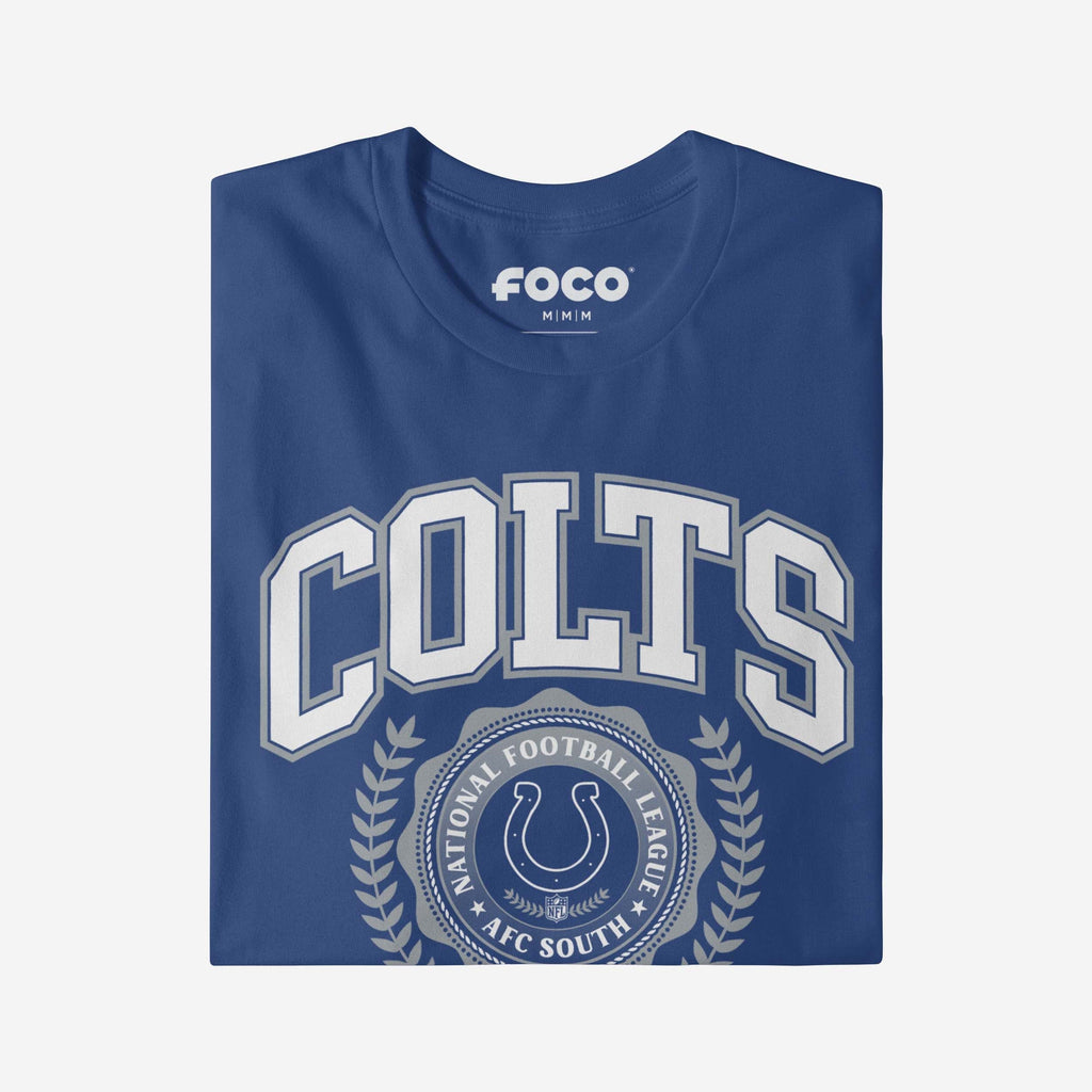FOCO Indianapolis Colts Team Crest T-Shirt Blue M 4