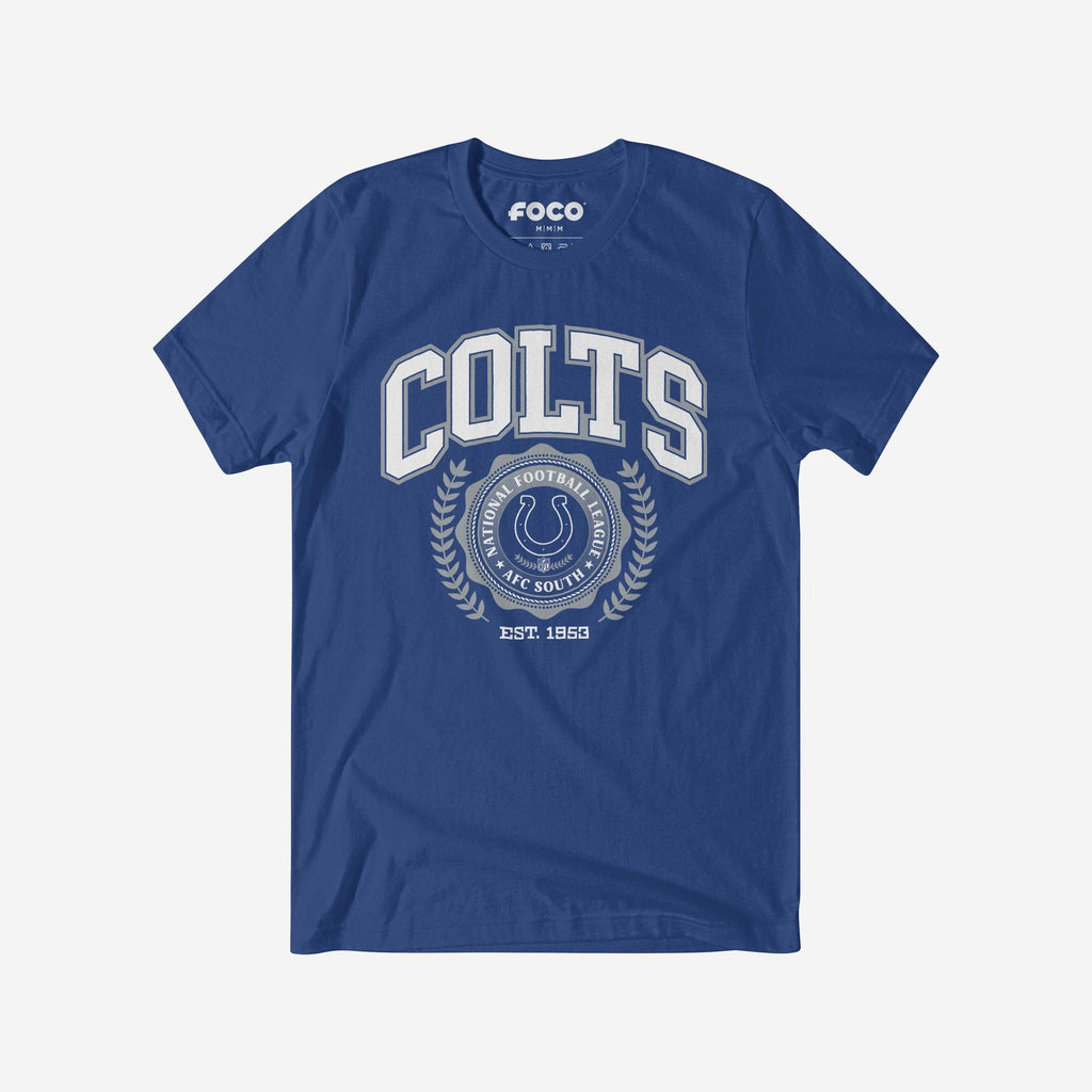 FOCO Indianapolis Colts Team Crest T-Shirt Blue M 2