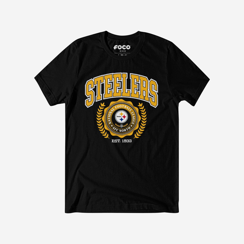 FOCO Pittsburgh Steelers Team Crest T-Shirt Black S 2