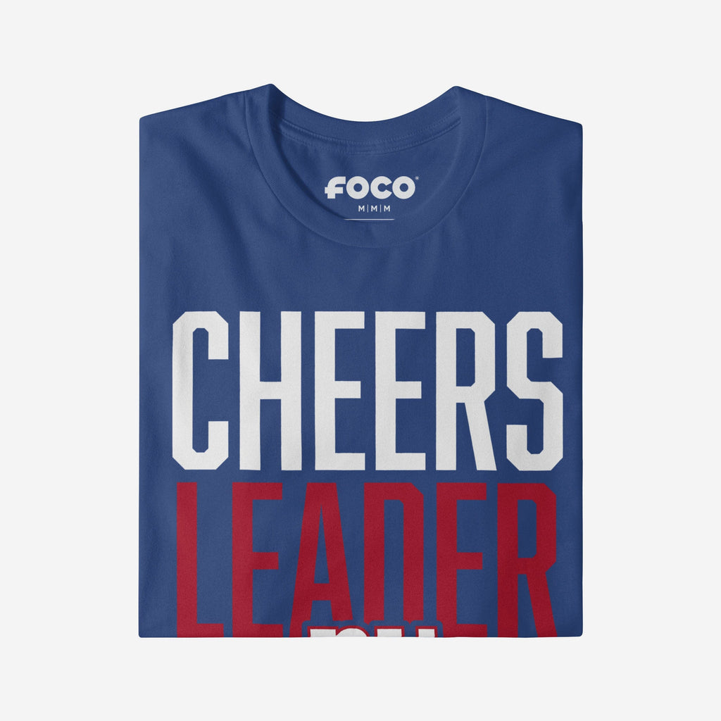 FOCO New York Giants Cheers Leader T-Shirt Blue M 4