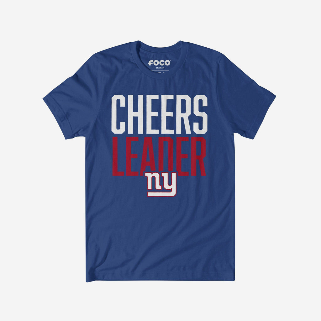 FOCO New York Giants Cheers Leader T-Shirt Blue M 2