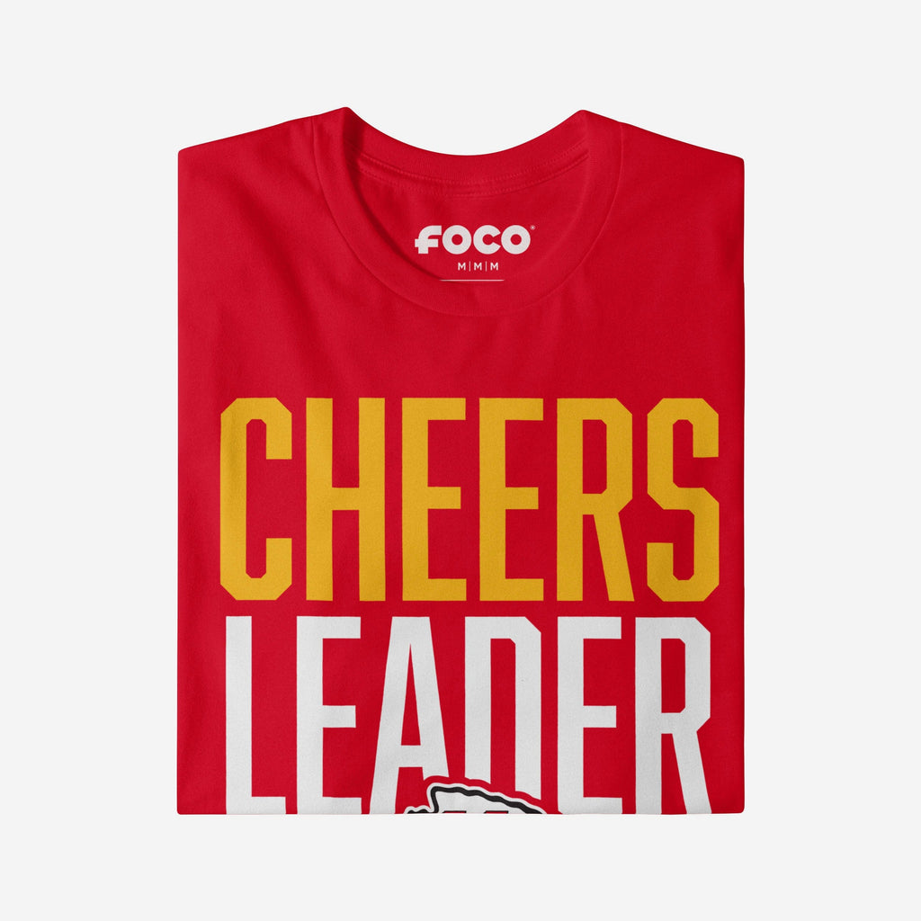 FOCO Kansas City Chiefs Cheers Leader T-Shirt Men Size S 4