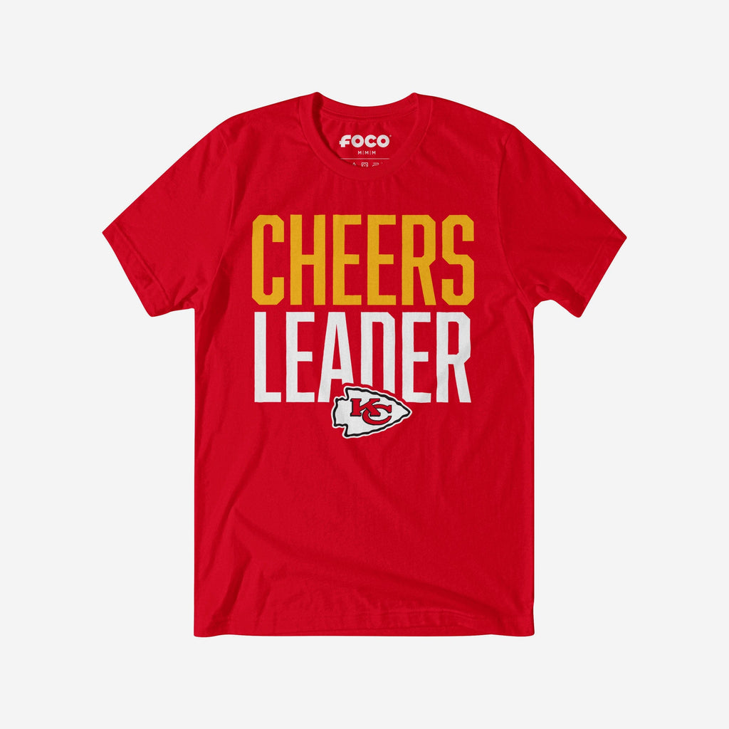 FOCO Kansas City Chiefs Cheers Leader T-Shirt Men Size S 2