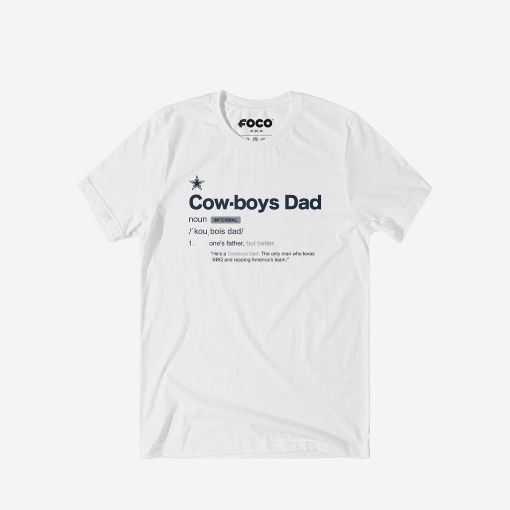 FOCO Dallas Cowboys Dad Definition T-Shirt Blue M 2