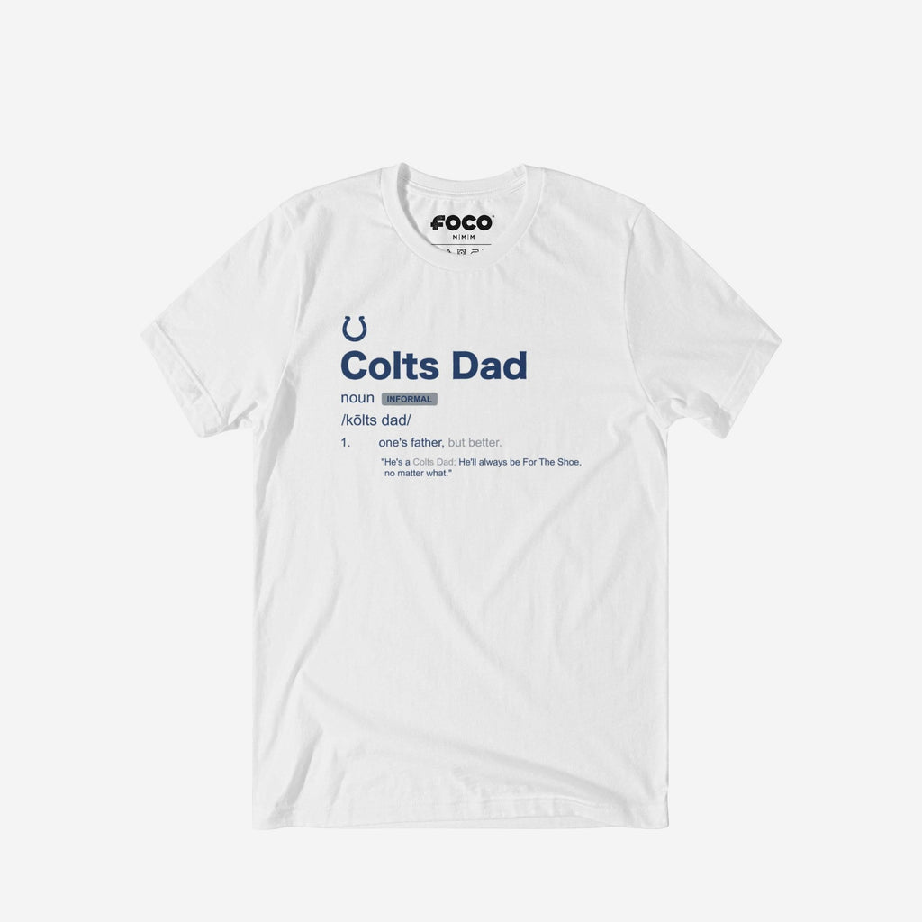 FOCO Indianapolis Colts Dad Definition T-Shirt Blue 3XL 2