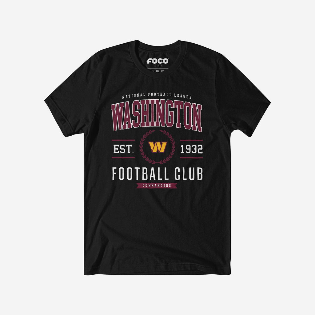 FOCO Washington Commanders Football Club T-Shirt Maroon XL 4