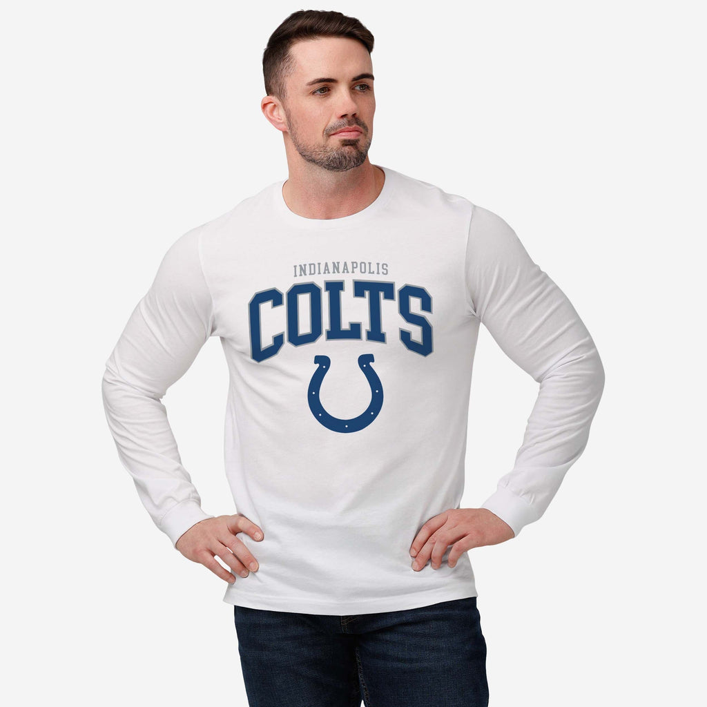 FOCO Indianapolis Colts Classic Logo Long Sleeve T-Shirt True Royal / S 3