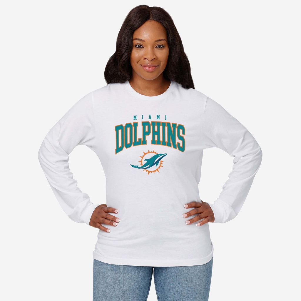 Miami Dolphins Classic Logo Long Sleeve T-Shirt FOCO
