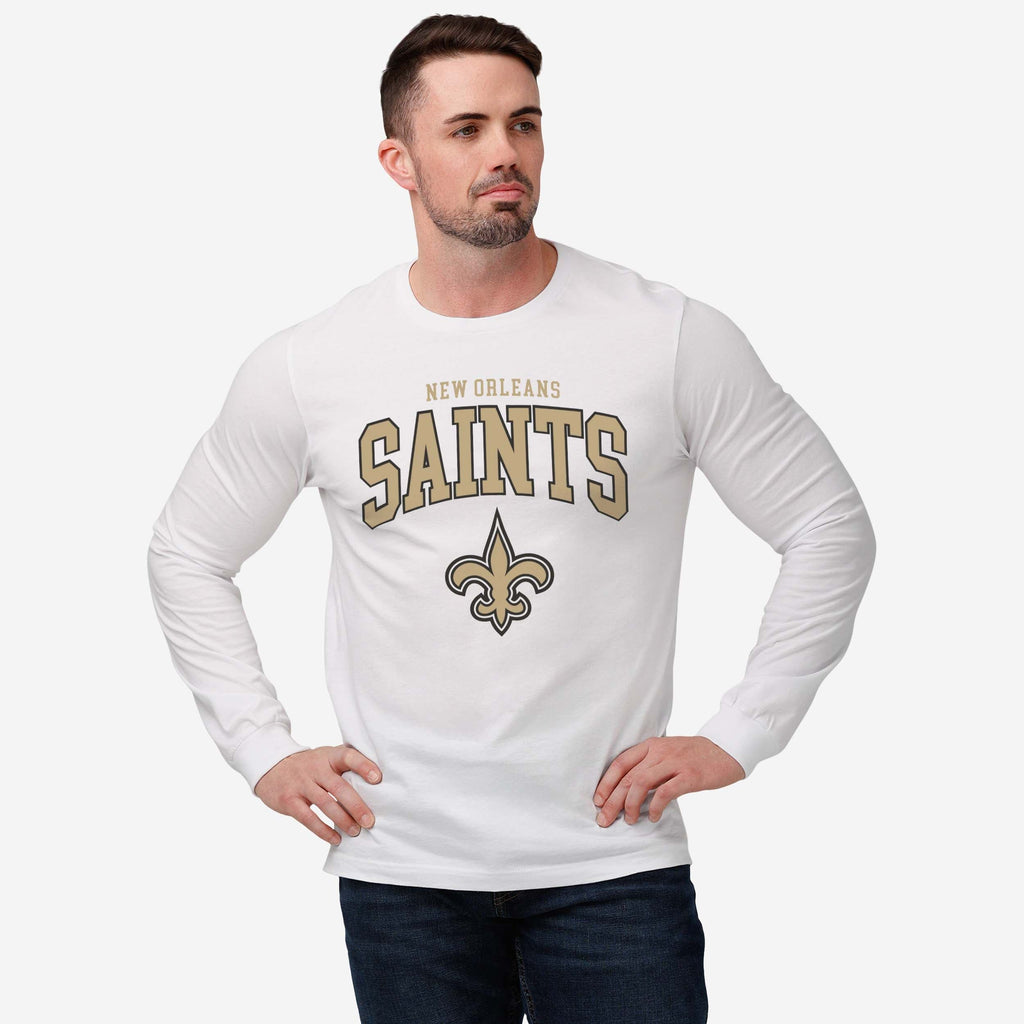 FOCO New Orleans Saints Long Sleeve T-Shirt Black/L 3