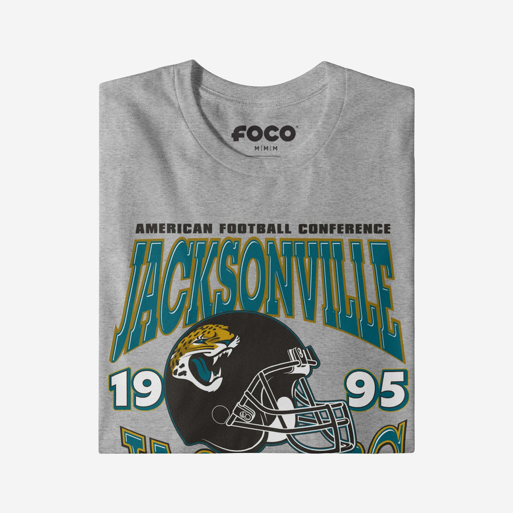 FOCO Classic Team Helmet Long Sleeve T-Shirt Heather Grey Men Size M 4