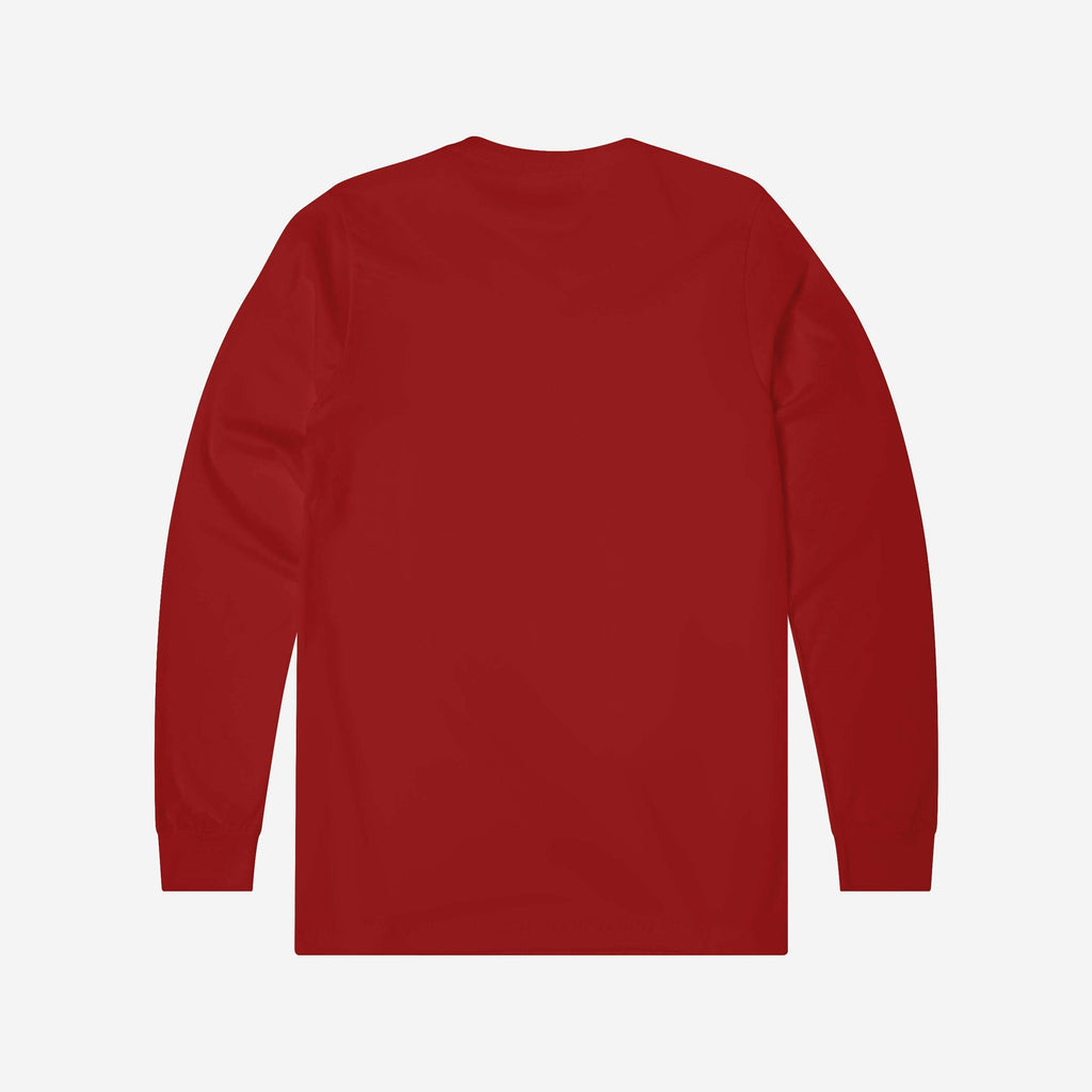 FOCO Tampa Bay Buccaneers Primary Logo Long Sleeve T-Shirt Athletic Heather S Men 4