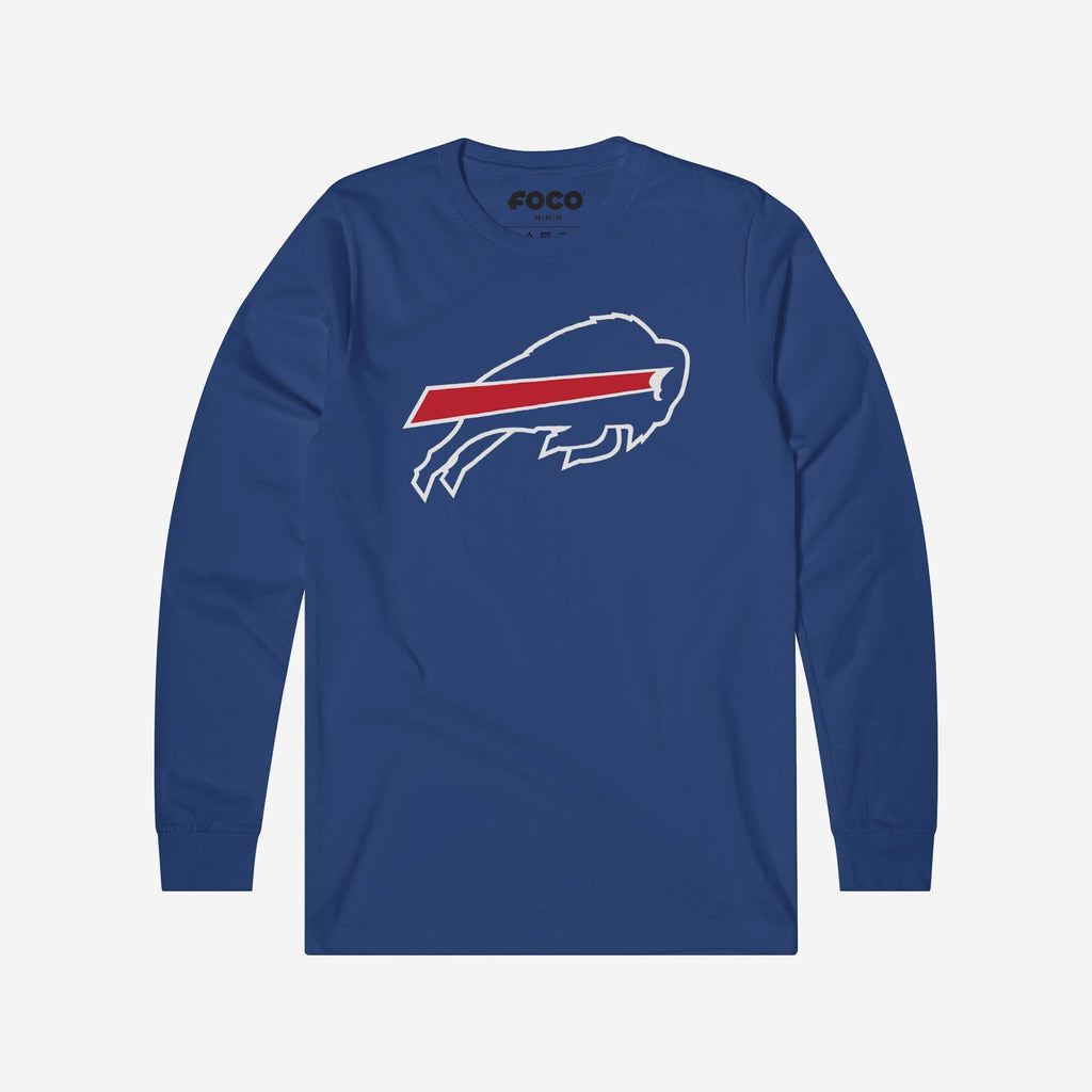 FOCO Buffalo Bills Primary Logo Long Sleeve T-Shirt Black/M 2