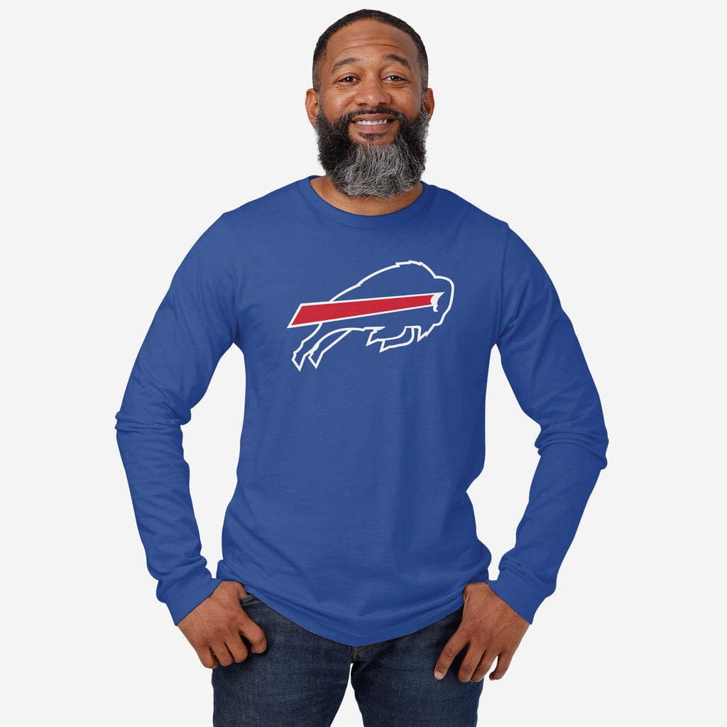 FOCO Buffalo Bills Primary Logo Long Sleeve T-Shirt Black/M 3