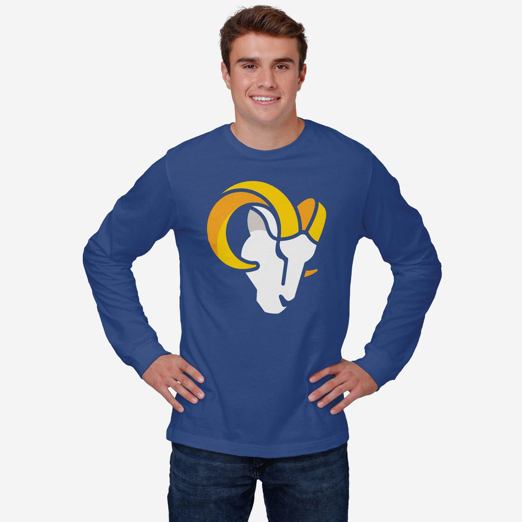 FOCO Los Angeles Rams Primary Logo Long Sleeve T-Shirt Black / 3XL 3