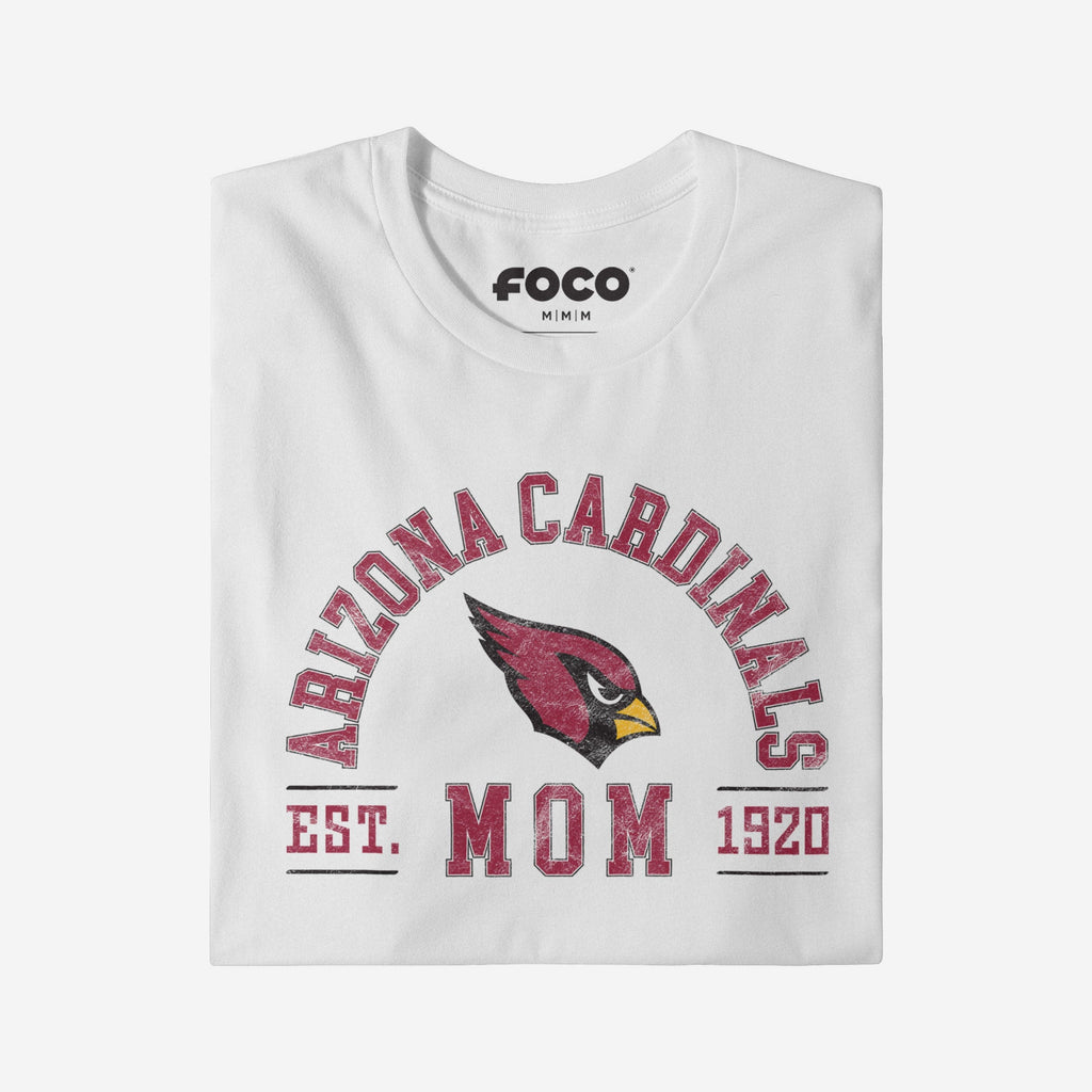 FOCO Arizona Cardinals Mom Arched T-Shirt Red S Women 4