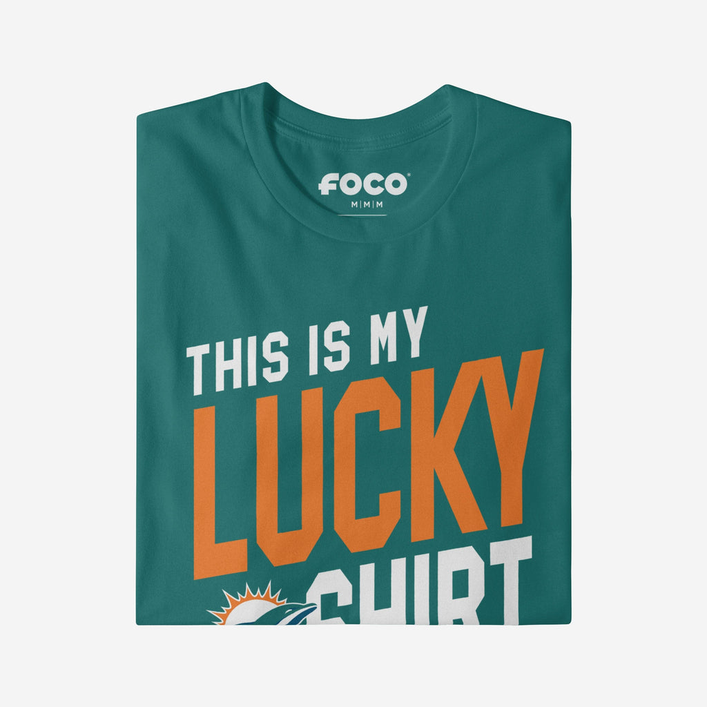 FOCO Miami Dolphins This Is My Lucky T-Shirt - S - Herren 4