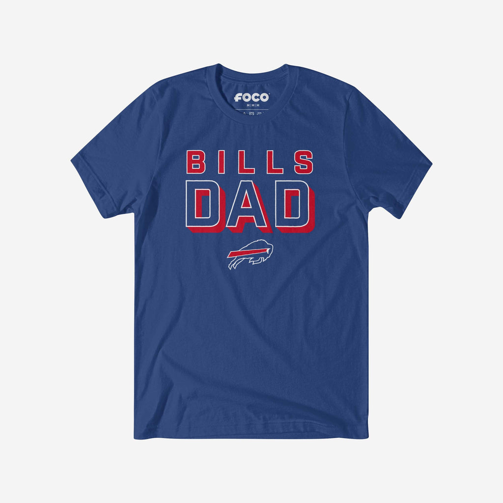 FOCO Buffalo Bills Team Dad T-Shirt Blue M Men 2