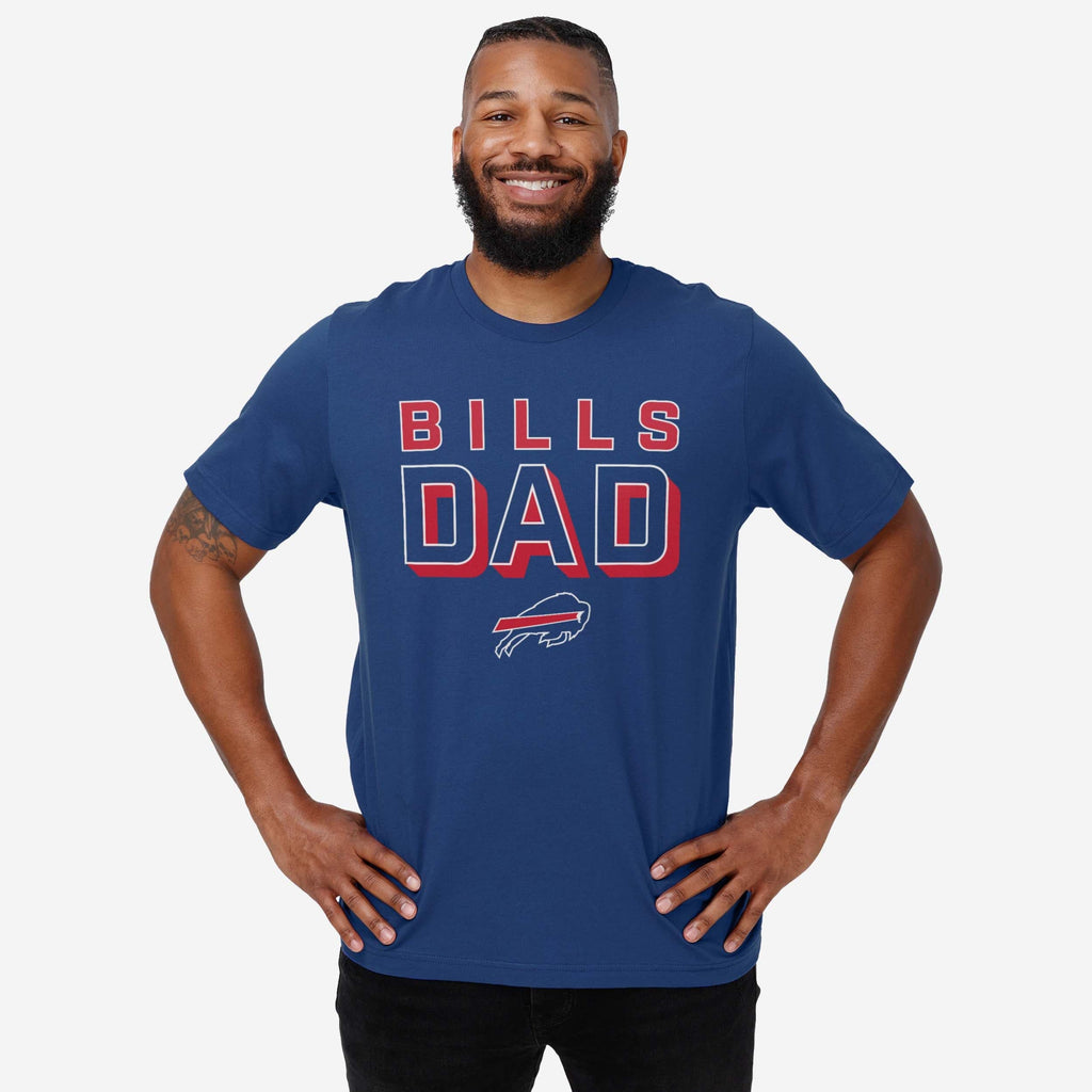 FOCO Buffalo Bills Team Dad T-Shirt Blue M Men 3
