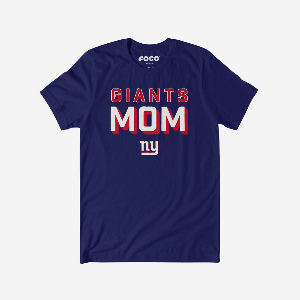 FOCO New York Giants Team Mom T-Shirt Blue M Women 2