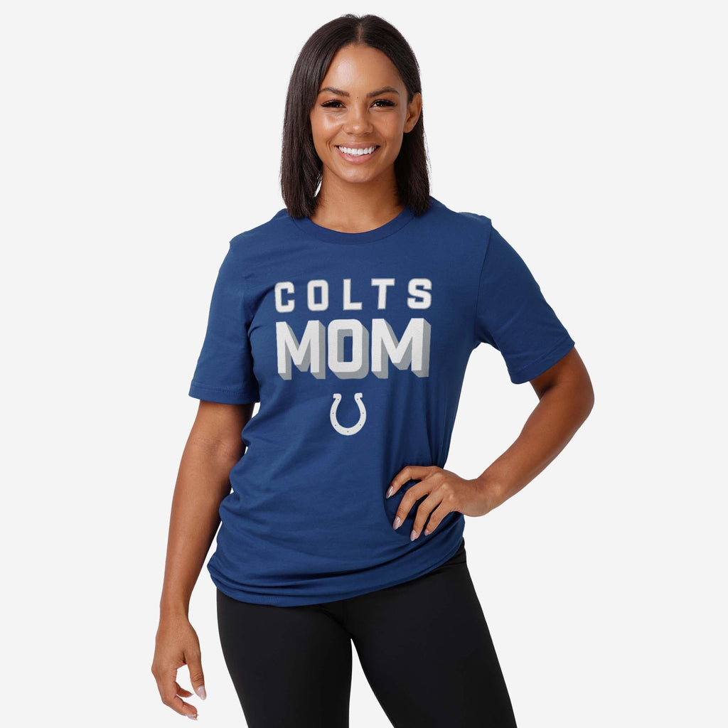FOCO Indianapolis Colts Team Mom T-Shirt Blue 3XL 3