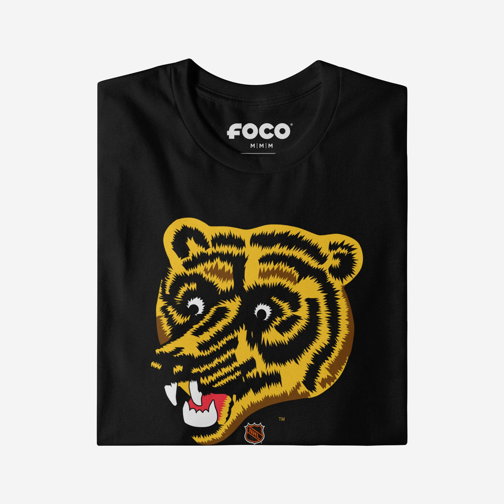 FOCO Boston Bruins 1926 Retro Logo T-Shirt Black L 4