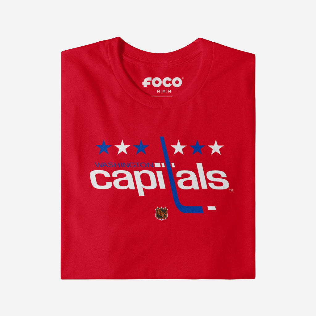 FOCO Washington Capitals 1974 Retro Logo T-Shirt White / L 4