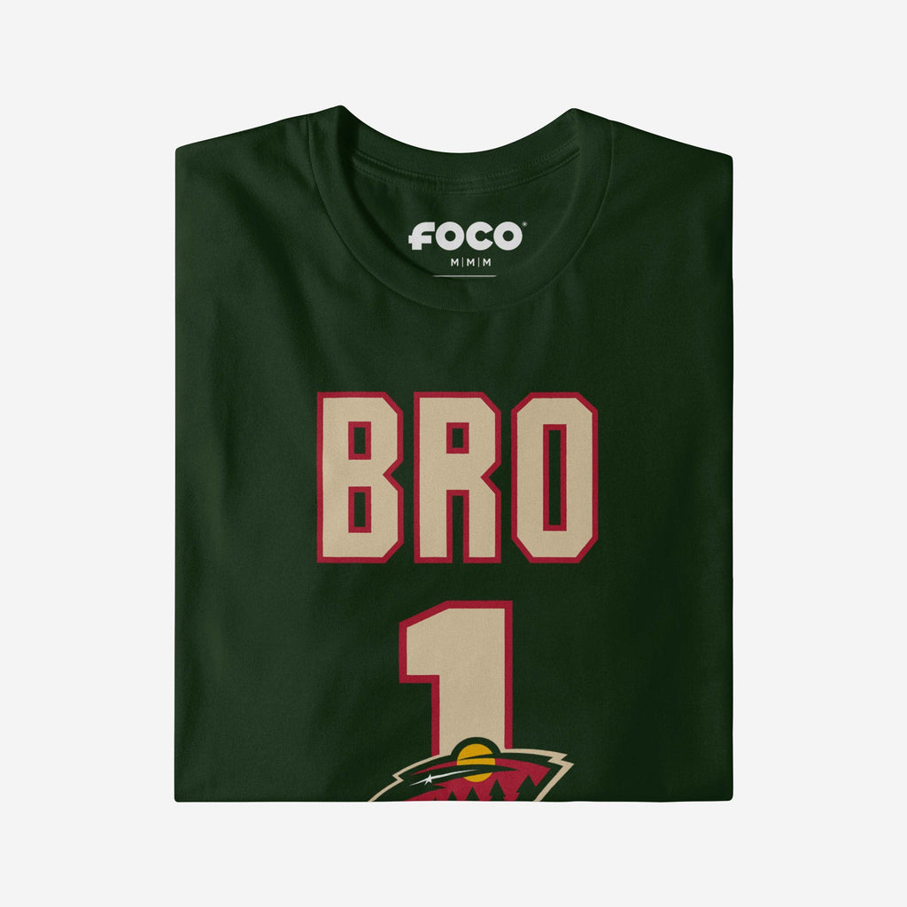 FOCO Minnesota Wild Number 1 Bro T-Shirt - L - Herren 4