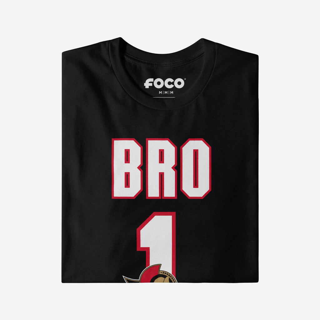 FOCO Ottawa Senators Number 1 Bro T-Shirt - 3XL - Homme 4