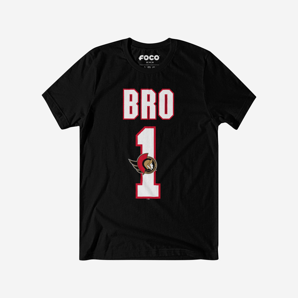 FOCO Ottawa Senators Number 1 Bro T-Shirt - 3XL - Homme 2