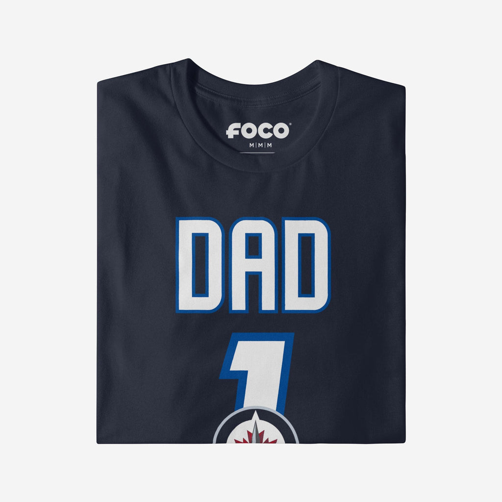 FOCO Number 1 Dad T-Shirt Navy 3XL 4