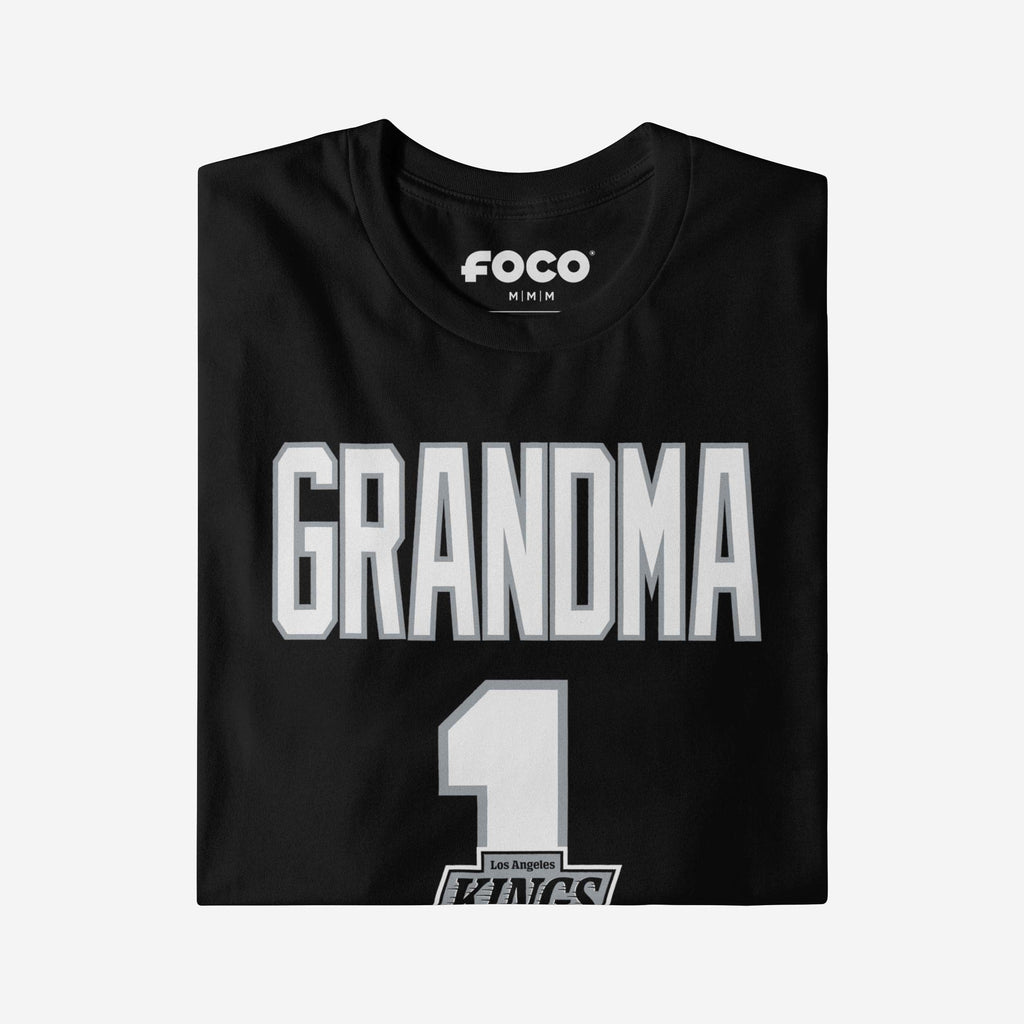 FOCO Los Angeles Kings Number 1 Grandma T-Shirt Black 3XL 4