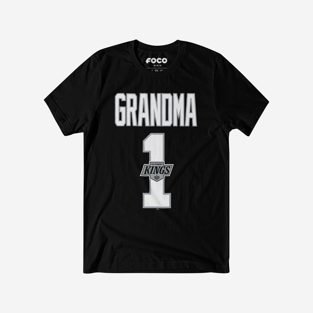 FOCO Los Angeles Kings Number 1 Grandma T-Shirt Black 3XL 2