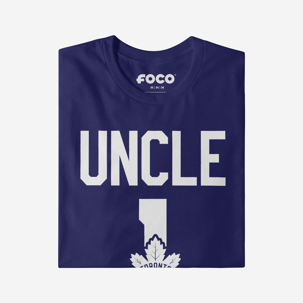 FOCO Toronto Maple Leafs Number 1 Uncle T-Shirt Blue XL 4