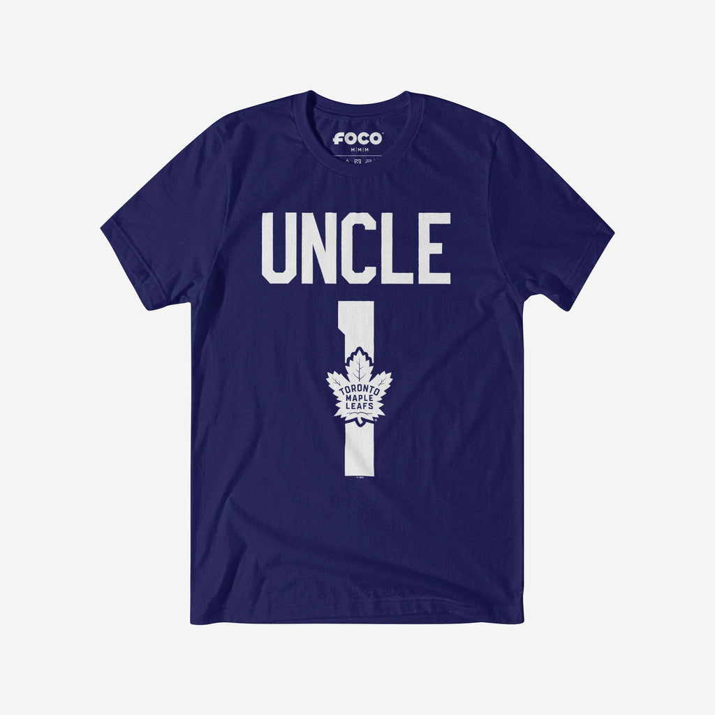 FOCO Toronto Maple Leafs Number 1 Uncle T-Shirt Blue XL 2