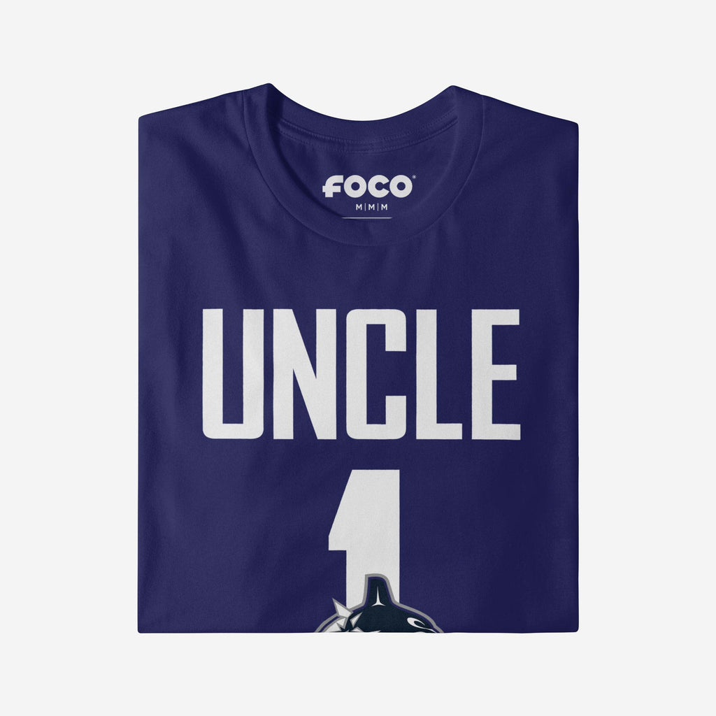 FOCO Vancouver Canucks Number 1 Uncle T-Shirt Blue L 4