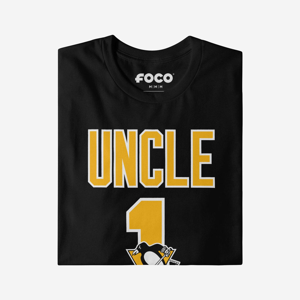 FOCO Pittsburgh Penguins Number 1 Uncle T-Shirt Black XL 4