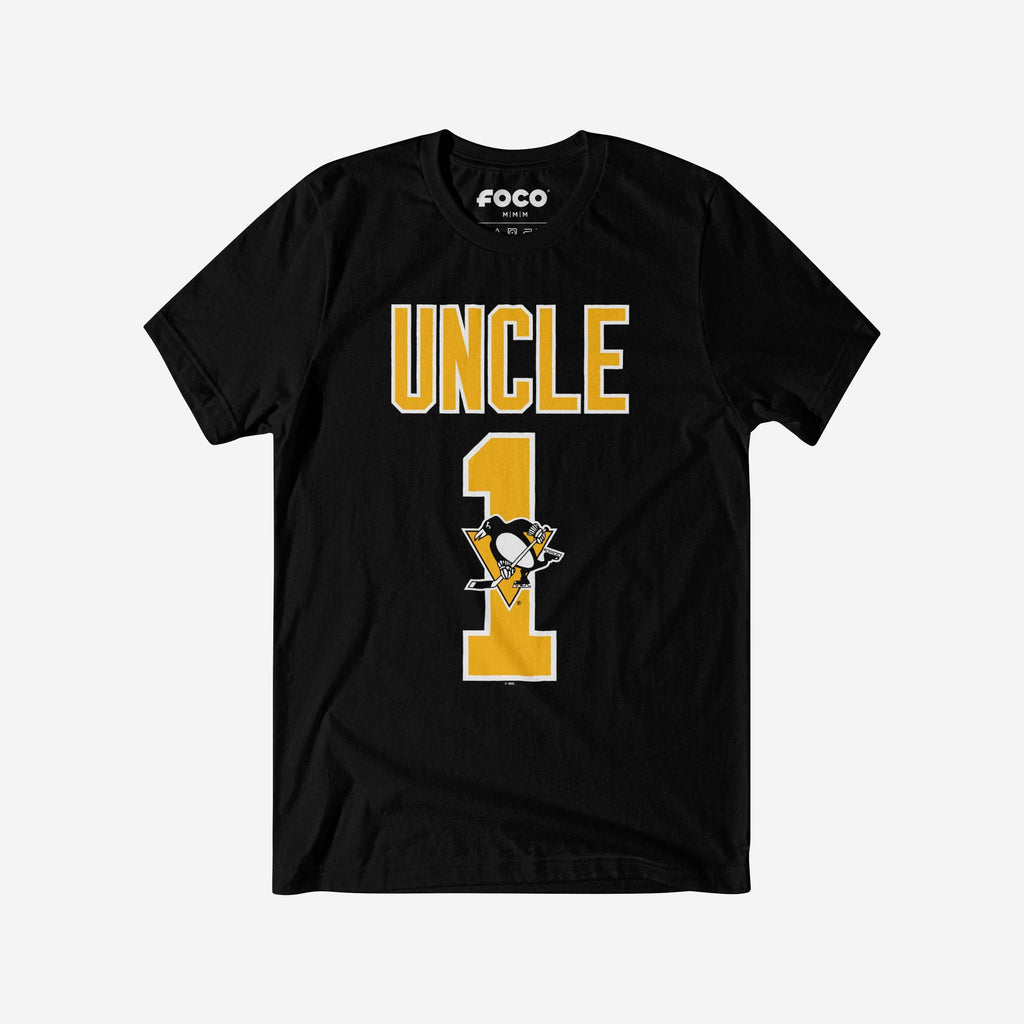 FOCO Pittsburgh Penguins Number 1 Uncle T-Shirt Black XL 2