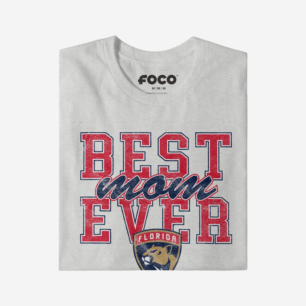 FOCO Florida Panthers Stacked T-Shirt Blue L Women 4