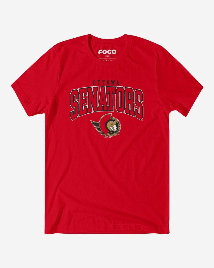 Ottawa Senators Classic Logo T-Shirt FOCO Red S - FOCO.com
