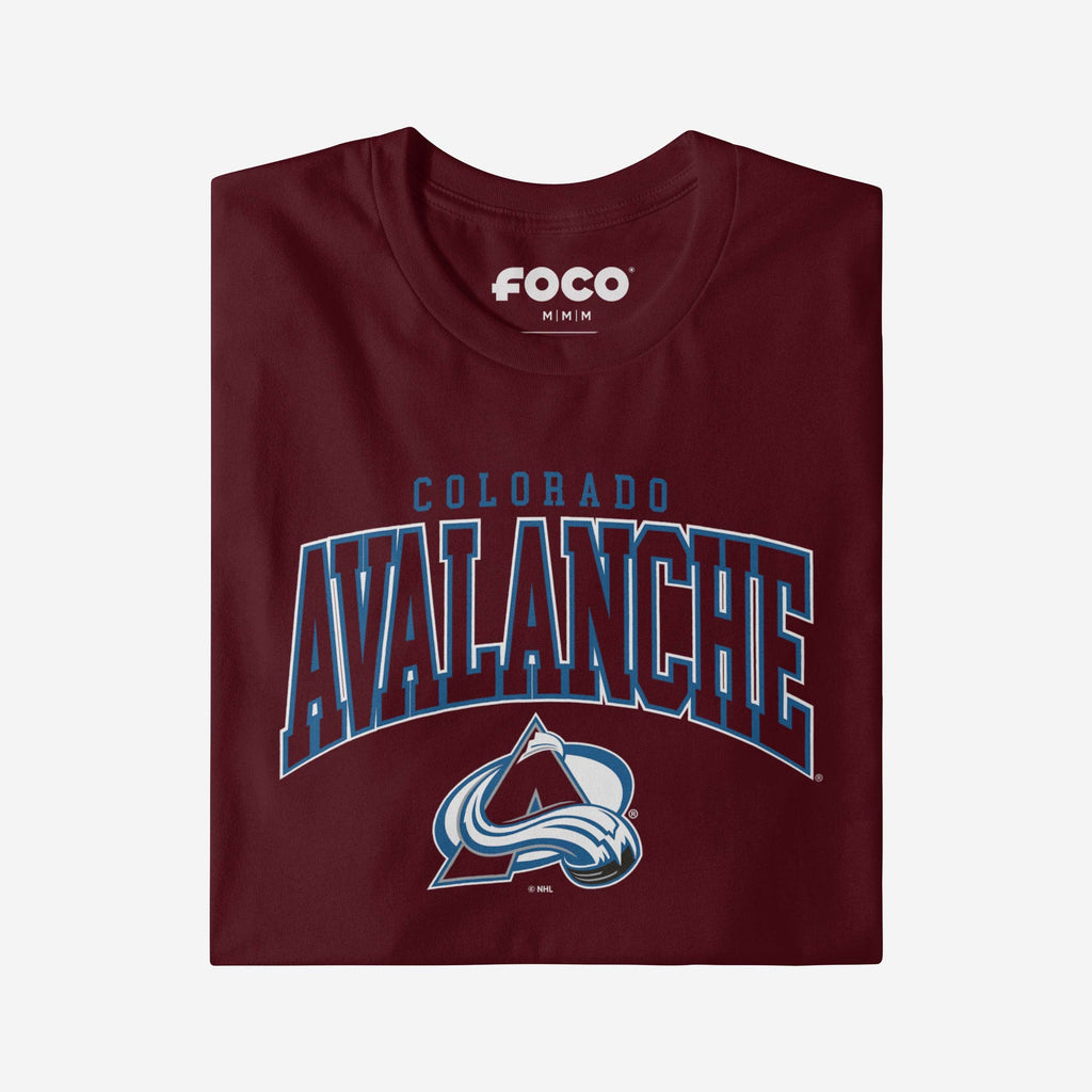 FOCO Colorado Avalanche Classic Logo T-Shirt White/M 4