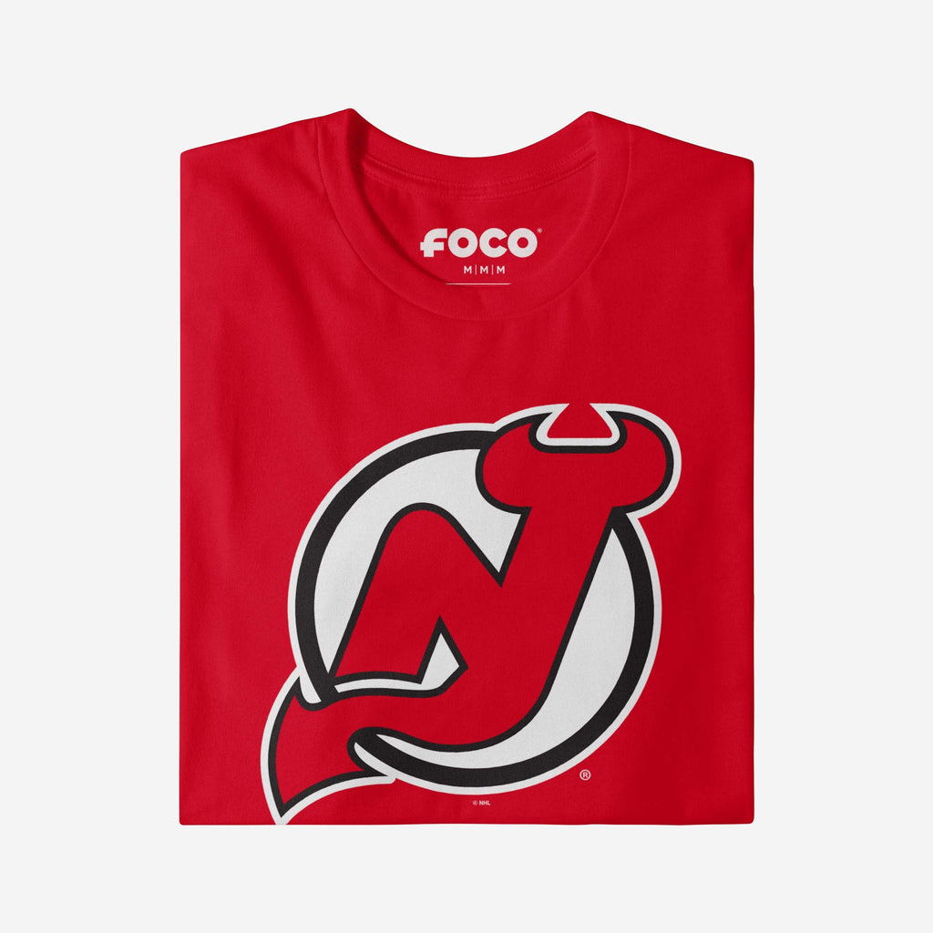FOCO New Jersey Devils Primary Logo Langarm T-Shirt - Rot / 2XL - Herren 4