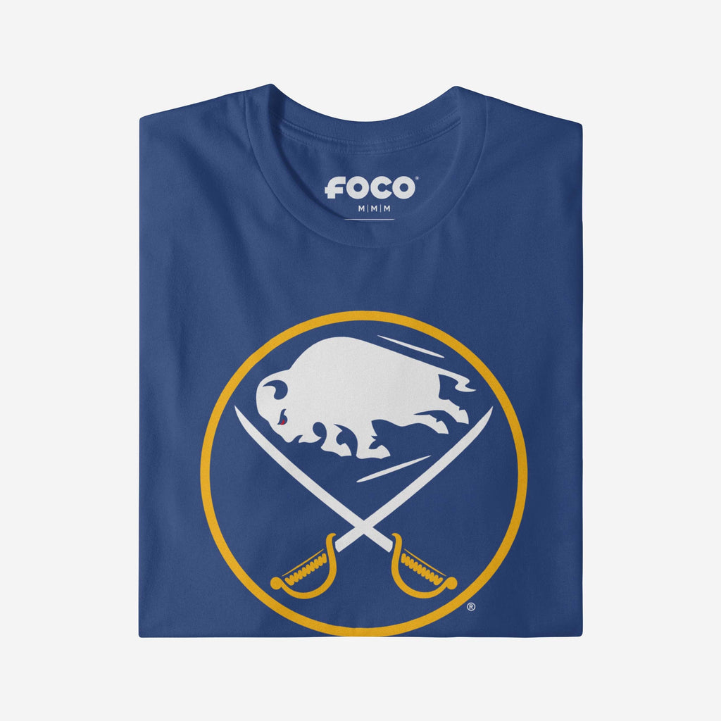 FOCO Buffalo Sabres Primary Logo Long Sleeve T-Shirt Gold/M Men 4