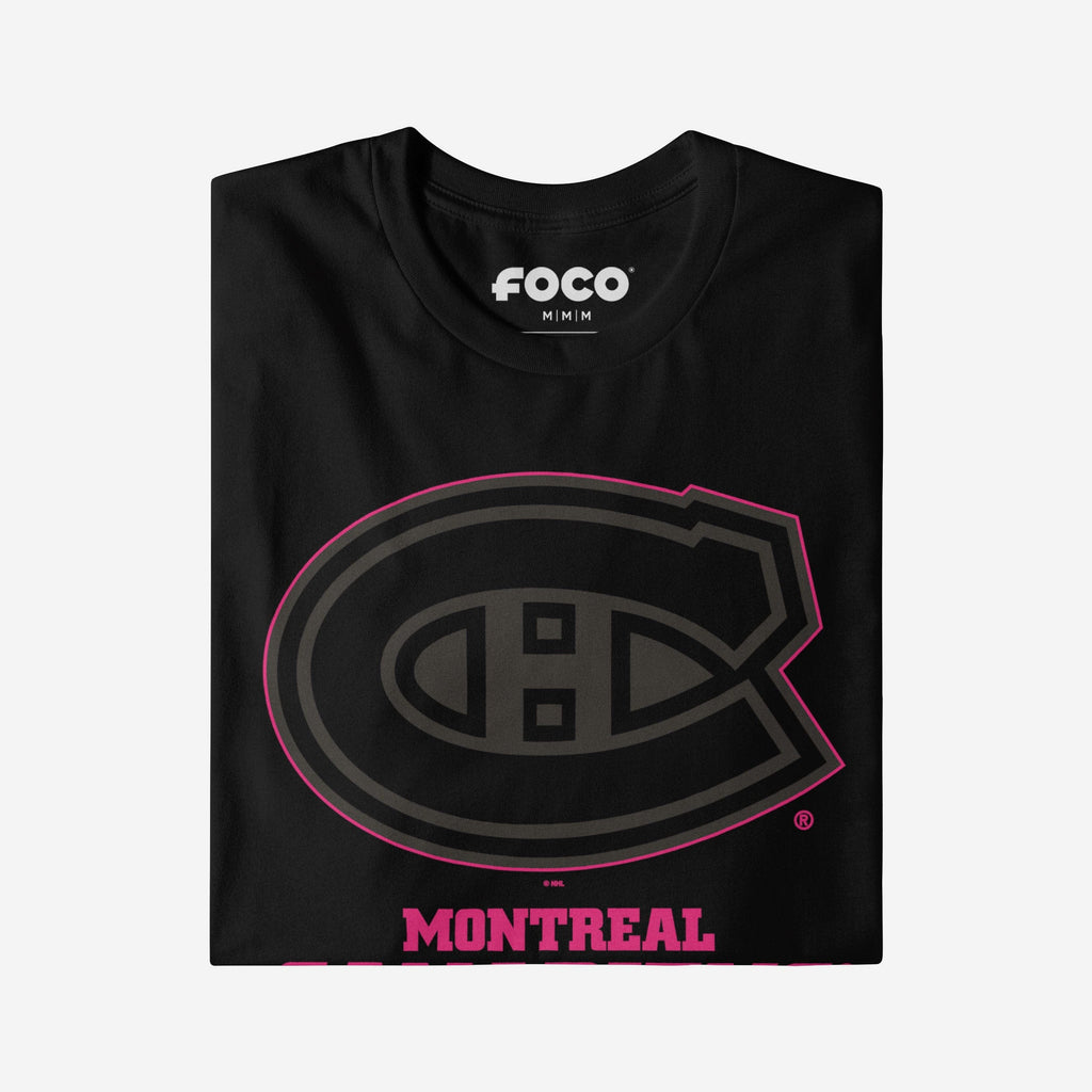 FOCO Montreal Canadiens Highlight Reel T-Shirt Black/Volt 2XL 4