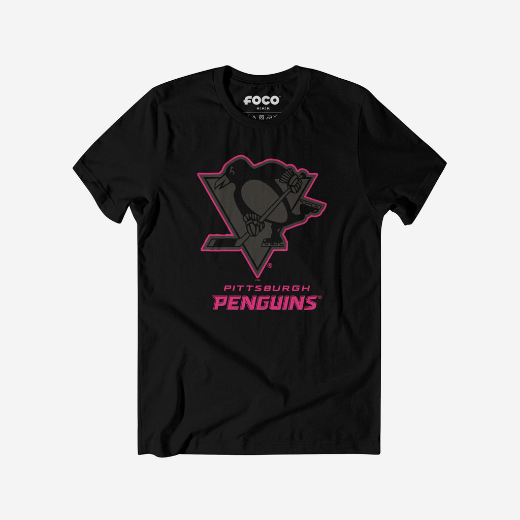 FOCO Pittsburgh Penguins Highlight Reel T-Shirt Black/Volt 2XL 2