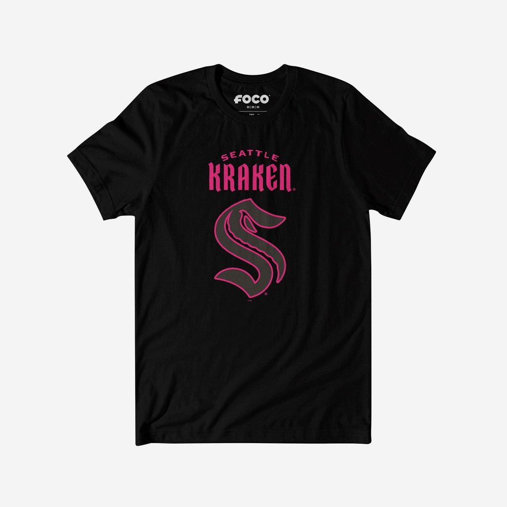 FOCO Seattle Kraken Highlight Reel T-Shirt - Noir/Volt / XL 2