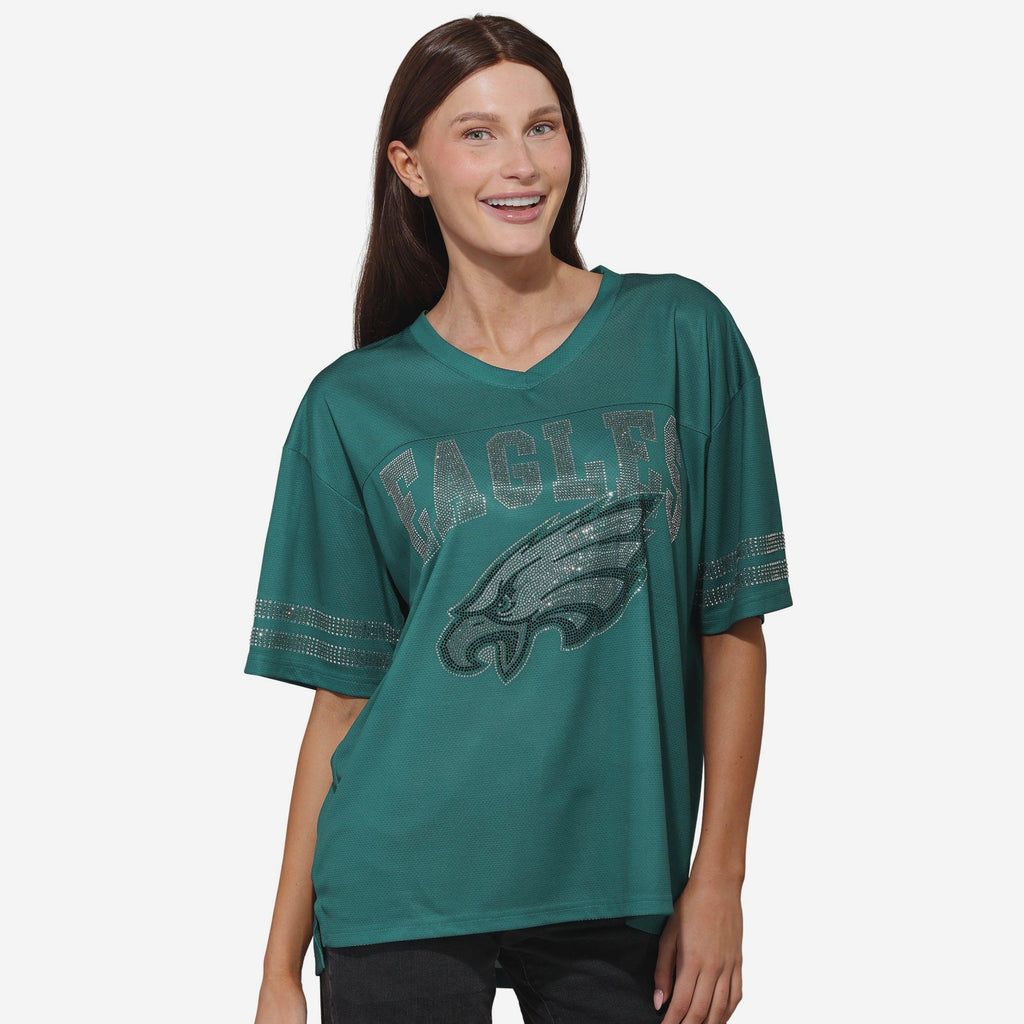 Mali Les Aigles Football Women V-Neck T-Shirt Eagles Sporty Style TS04 main image 0