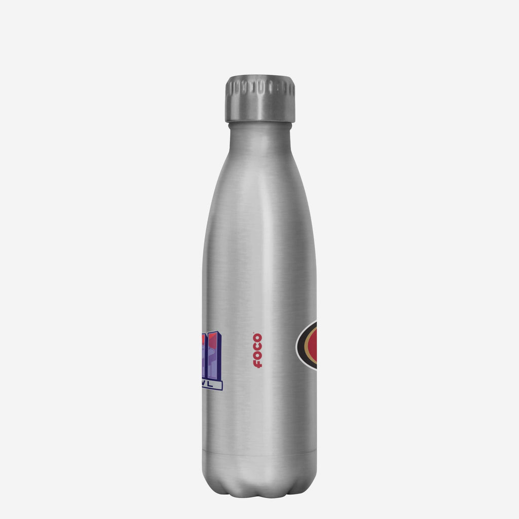 FOCO San Francisco 49ers Super Bowl LVIII Stainless Steel Bottle Silver 17 oz 4