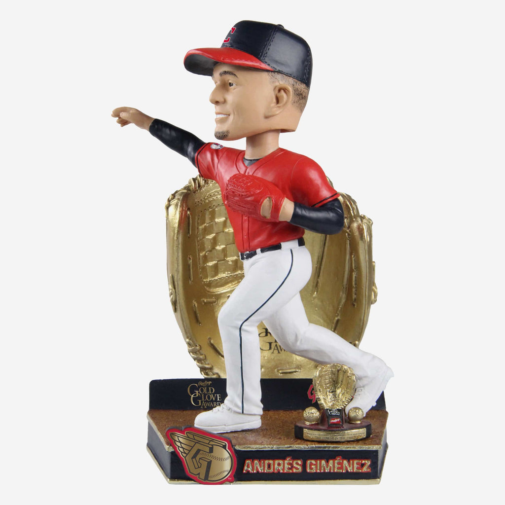 Andres Gimenez Cleveland Guardians 2022 Gold Glove Bobblehead FOCO