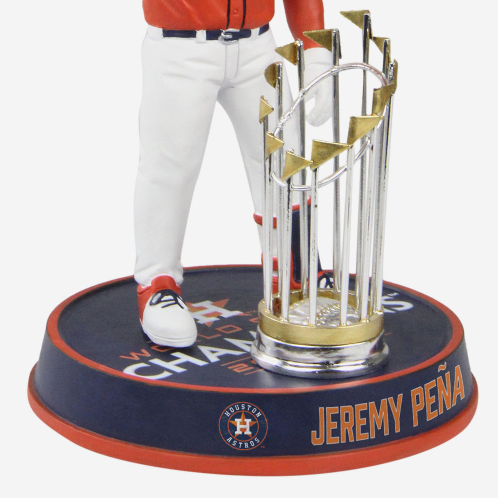 Jeremy Pena Houston Astros 2022 World Series Champions Orange Jersey B FOCO